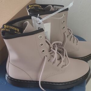 Dr. Martens Light Pink Combat Boots